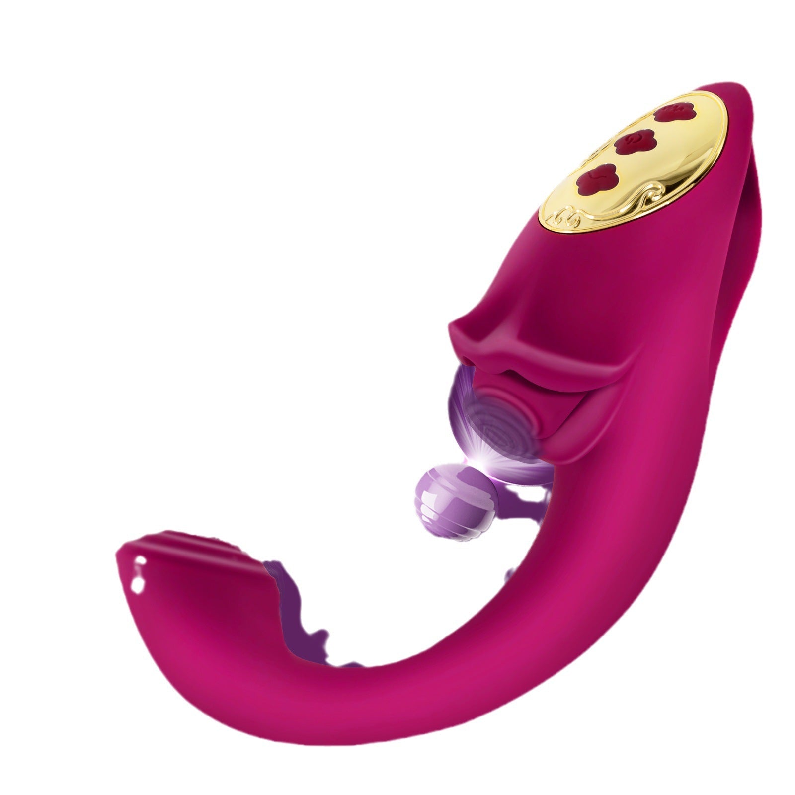 Lurevibe - 2IN1 Rose Muncher Tapping Vibrator - Lurevibe