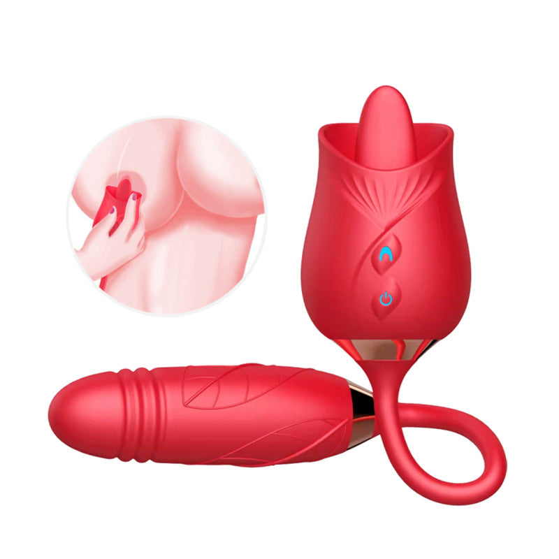 Lurevibe - The Rose Toy With Bullet Vibrator Pro - Lurevibe