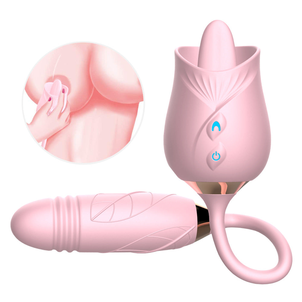 Lurevibe - The Rose Toy With Bullet Vibrator Pro - Lurevibe