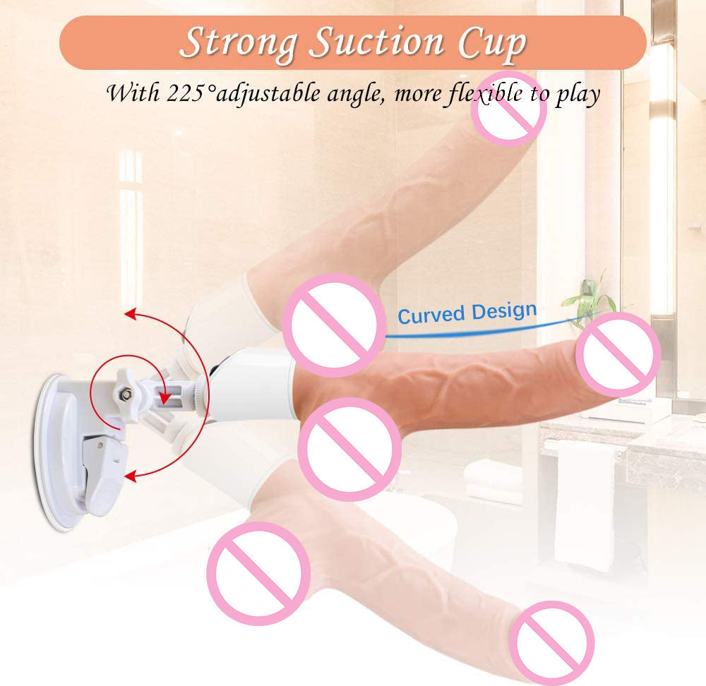 Lurevibe - Scimitar  Automatic Telescopic Vibration Gun Simulation Mastic  Female Masturbation - Lurevibe