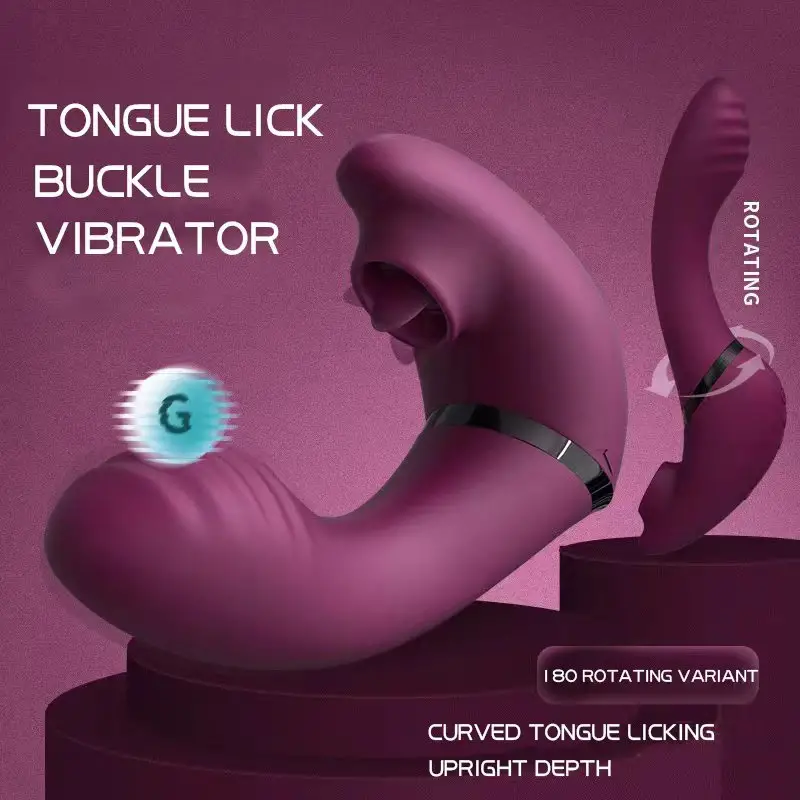 Lurevibe - Spinning Sucking Vibrator - Lurevibe