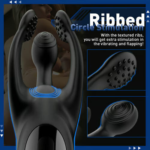 Lurevibe - SWEENEY 10 Patting & 10 Vibrating Male Vibrating Glans Trainer Stimulator - Lurevibe