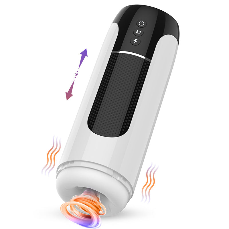 Lurevibe - Fully Automatic Male Telescopic Vibrating Masturbator - Lurevibe