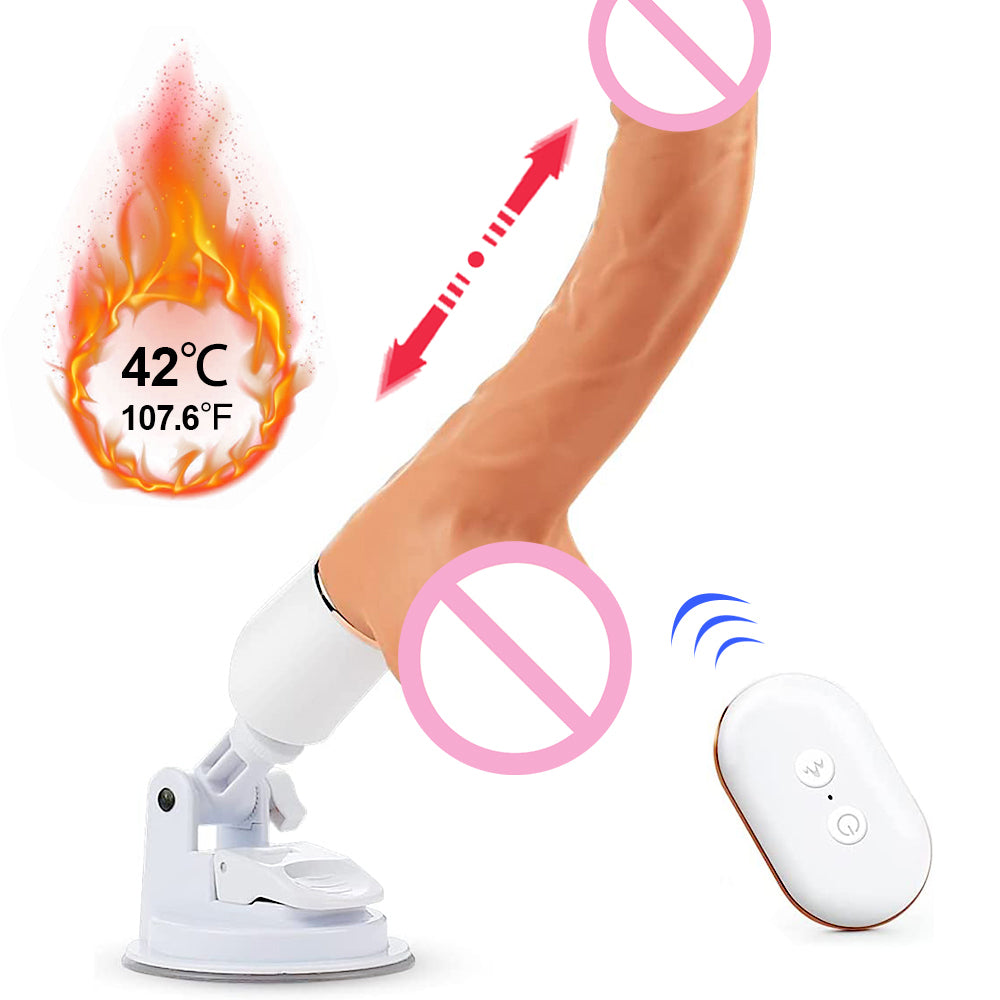 Lurevibe - Scimitar  Automatic Telescopic Vibration Gun Simulation Mastic  Female Masturbation - Lurevibe