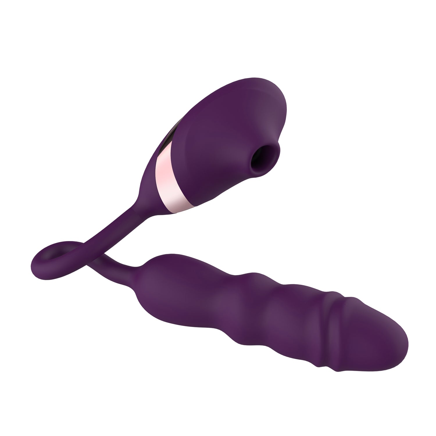 Lurevibe - 10 Frequency Sucking Telescopic Vibrator - Lurevibe