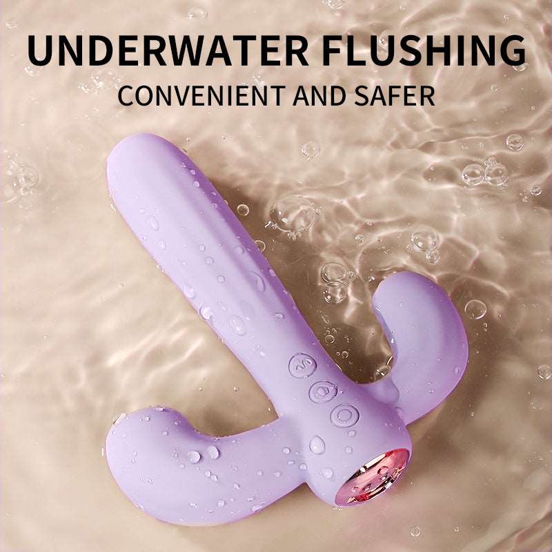 Lurevibe - Cactus Pleasure Oasis: Suction + Vibrating Massage Wand - Lurevibe