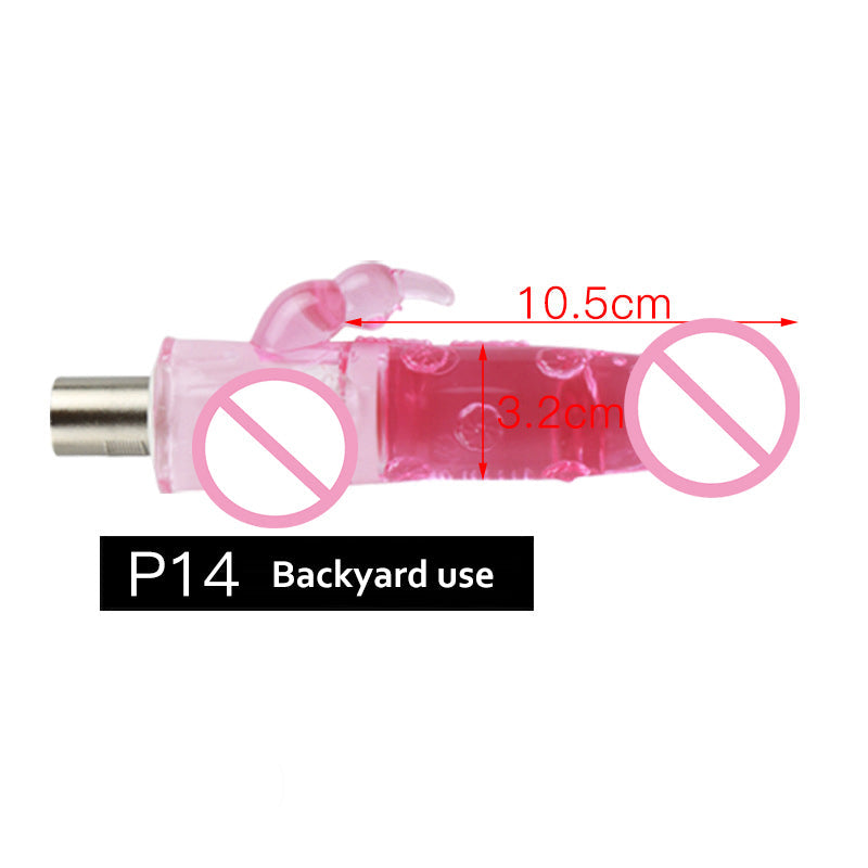 Lurevibe - Automatic Gun Machine Penis Accessories Female Masturbator Extension Rod - Lurevibe