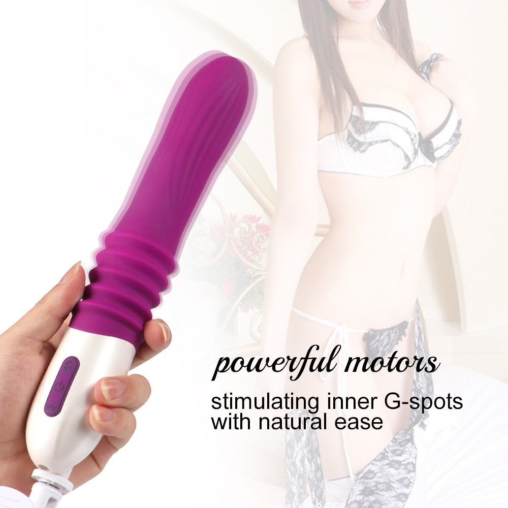 Lurevibe -Telescopic Thrusting 10 Frequency Sex Machine for Female - Lurevibe