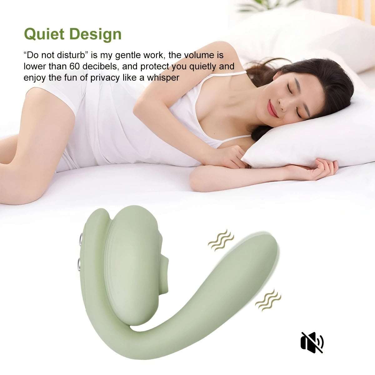 Lurevibe - 2-in-1 Clit Sucking Vibrator for Double Pleasure - Lurevibe