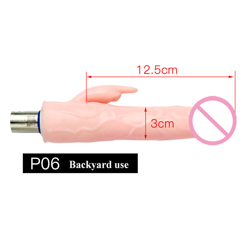 Lurevibe - Automatic Gun Machine Penis Accessories Female Masturbator Extension Rod - Lurevibe