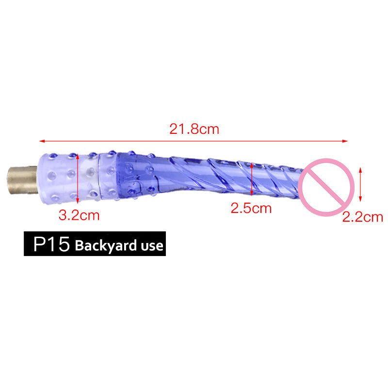 Lurevibe - Automatic Gun Machine Penis Accessories Female Masturbator Extension Rod - Lurevibe