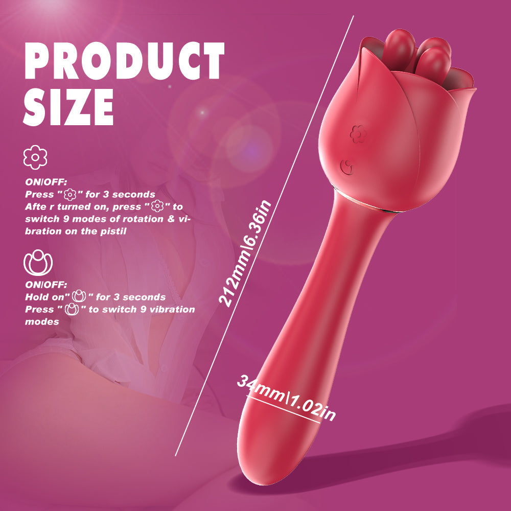 Lurevibe - Rose Massage Vibrators For Women - Lurevibe