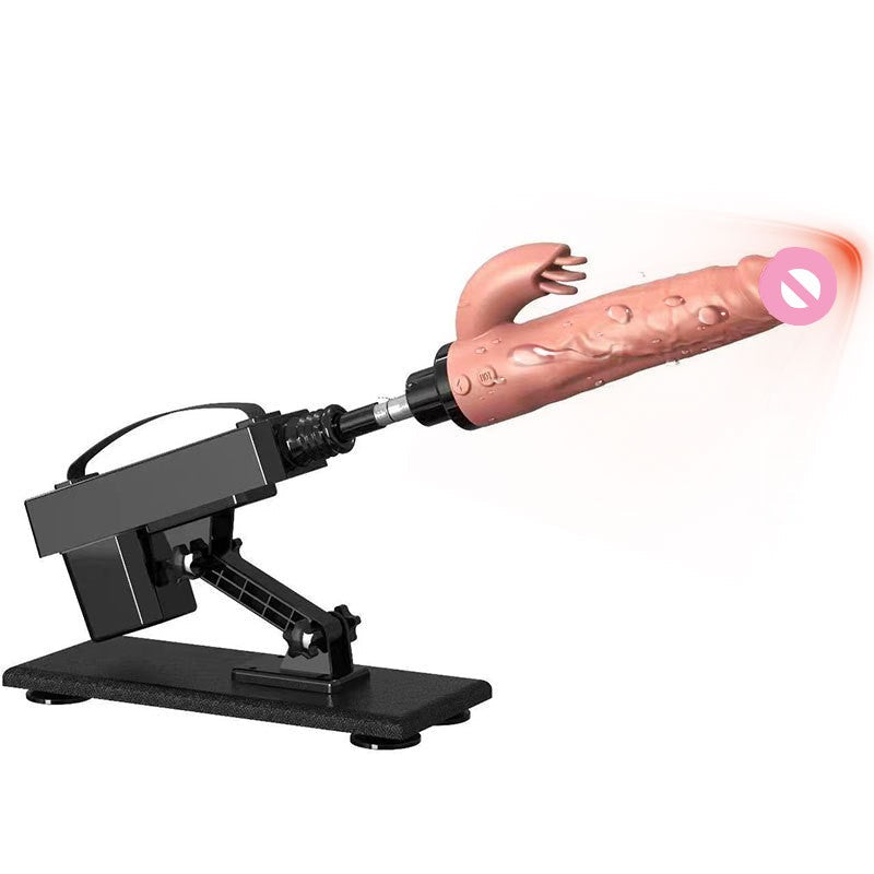 Lurevibe - Masturbator Fully Automatic Extraction And Insertion Telescopic Impact Gun Female Simulated Heating Vibrator - Lurevibe