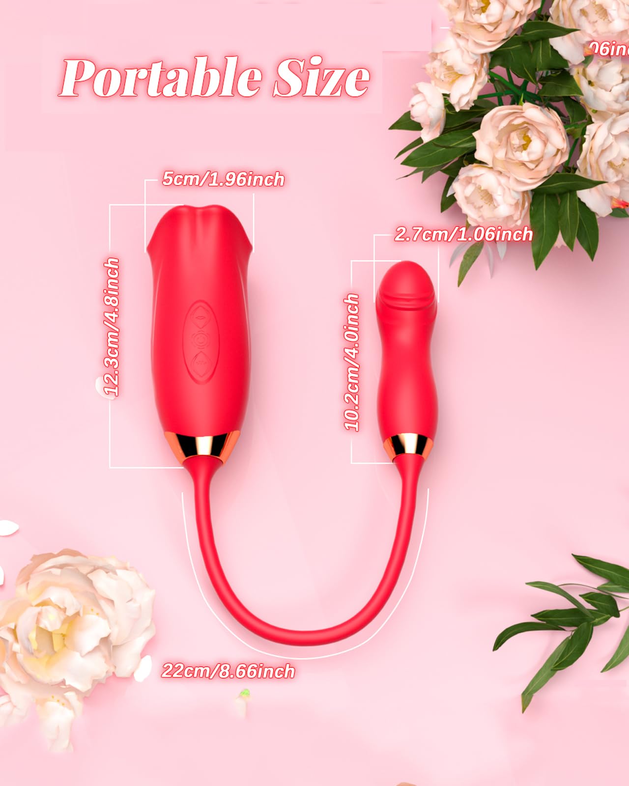 Lurevibe -Rose Muncher Powerful Sucking Vibrator Dildo Women's Tongue Licking - Lurevibe