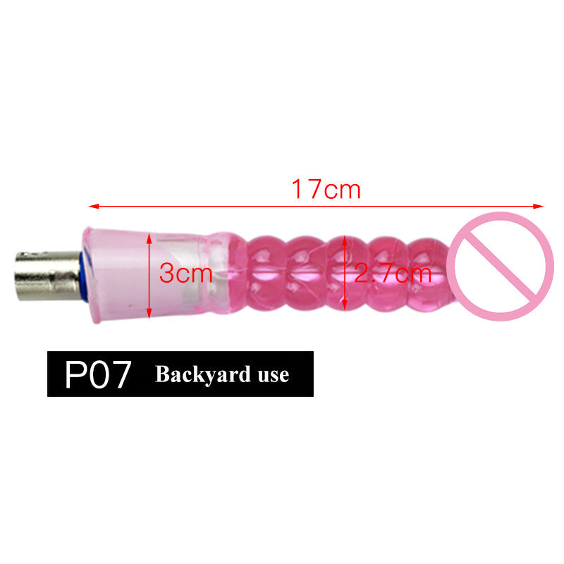 Lurevibe - Automatic Gun Machine Penis Accessories Female Masturbator Extension Rod - Lurevibe