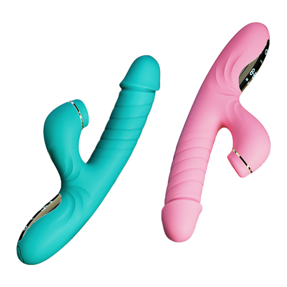 Lurevibe - Suck Telescopic Heating Vibrator - Lurevibe