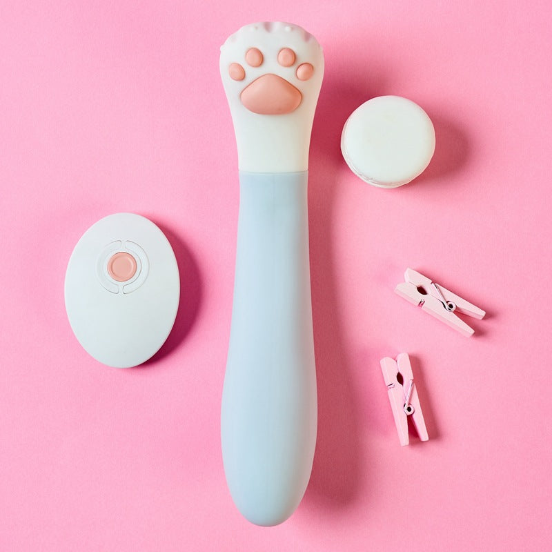 Lurevibe - Cat Claw Wireless Remote Control Vibrating Stick Female Masturbation Massage Vibrating Stick - Lurevibe