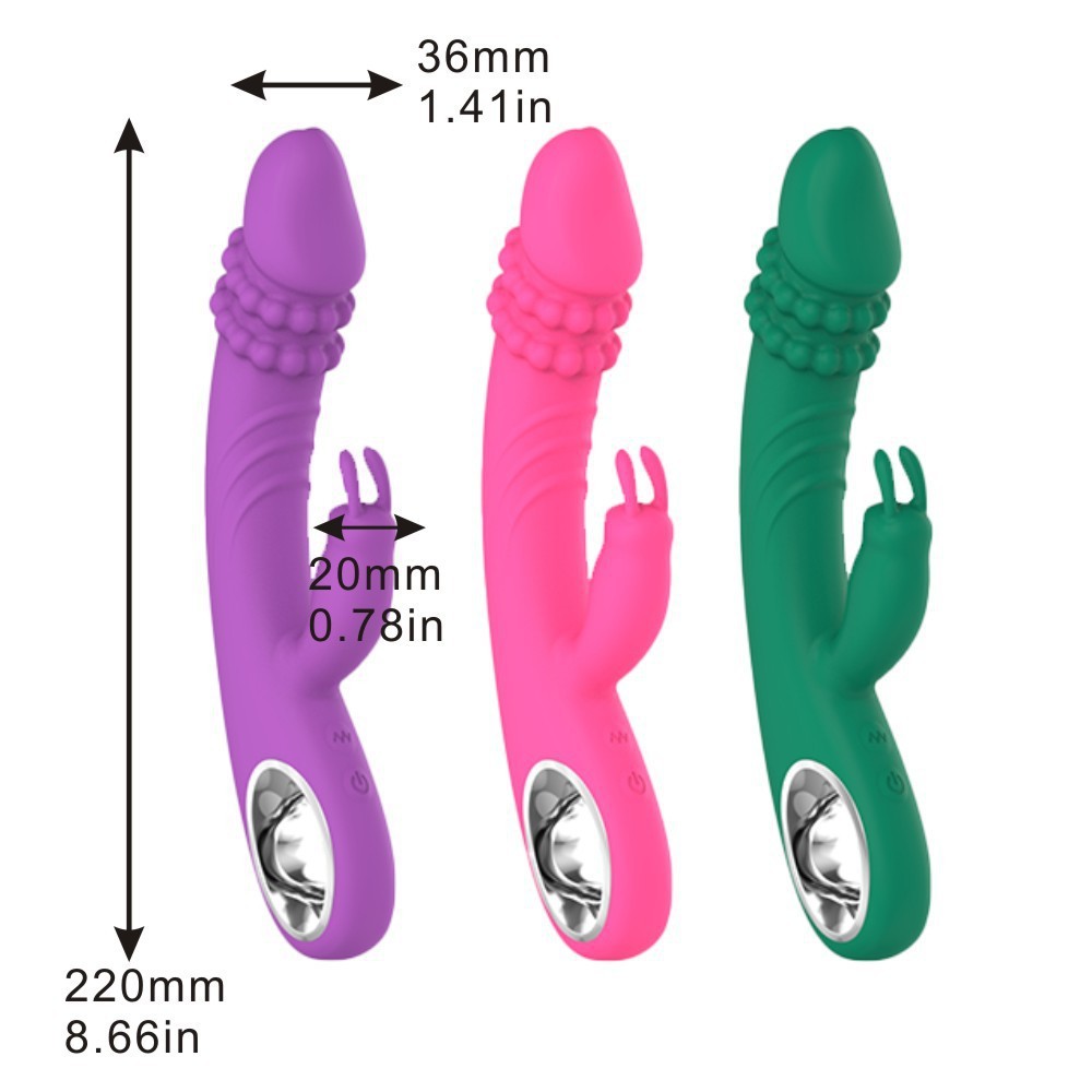 Lurevibe - Heating Pearl Rabbit Vibrator - Lurevibe