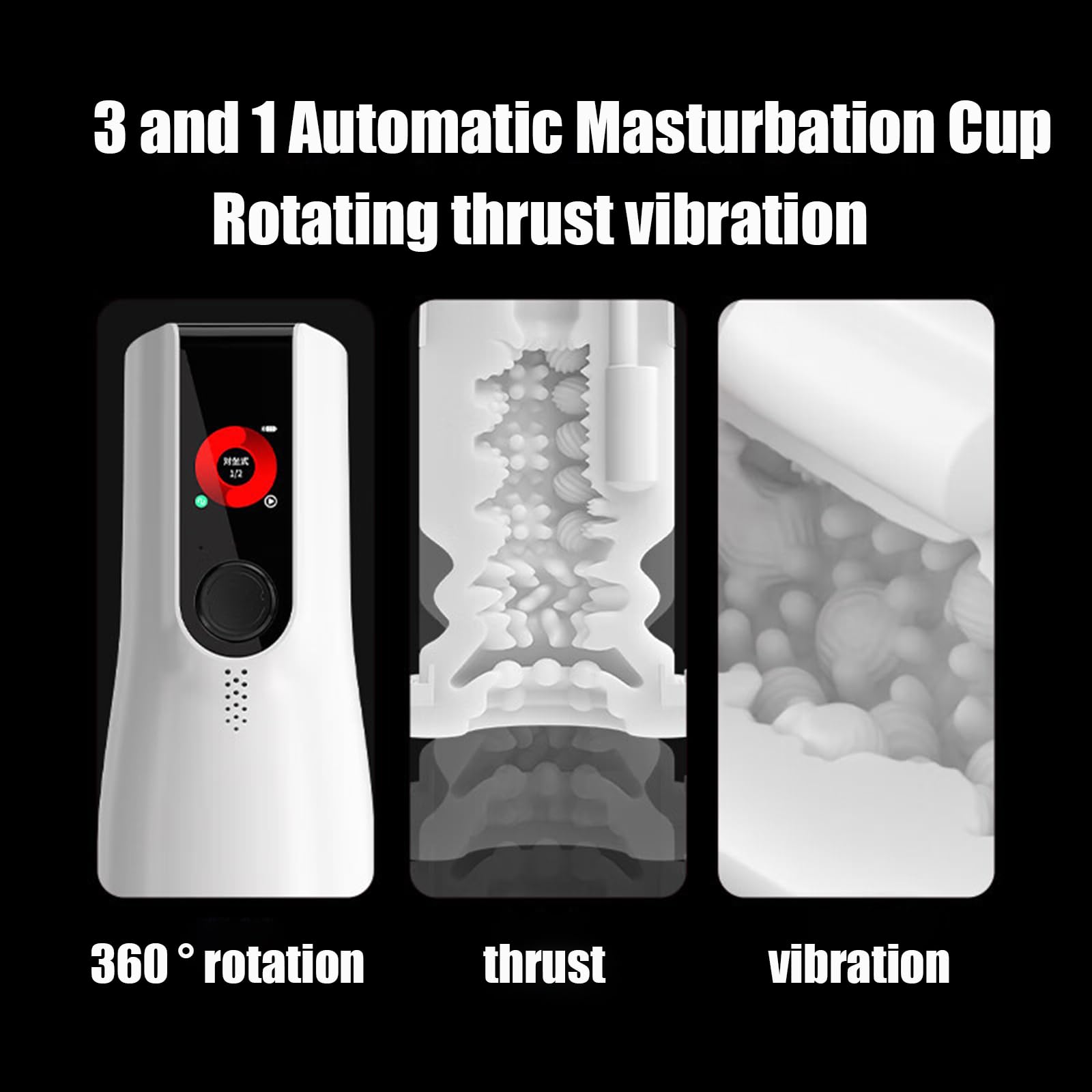 Lurevibe Automatic Male Masturbator Pocket Pussy For Men Stroker - Lurevibe