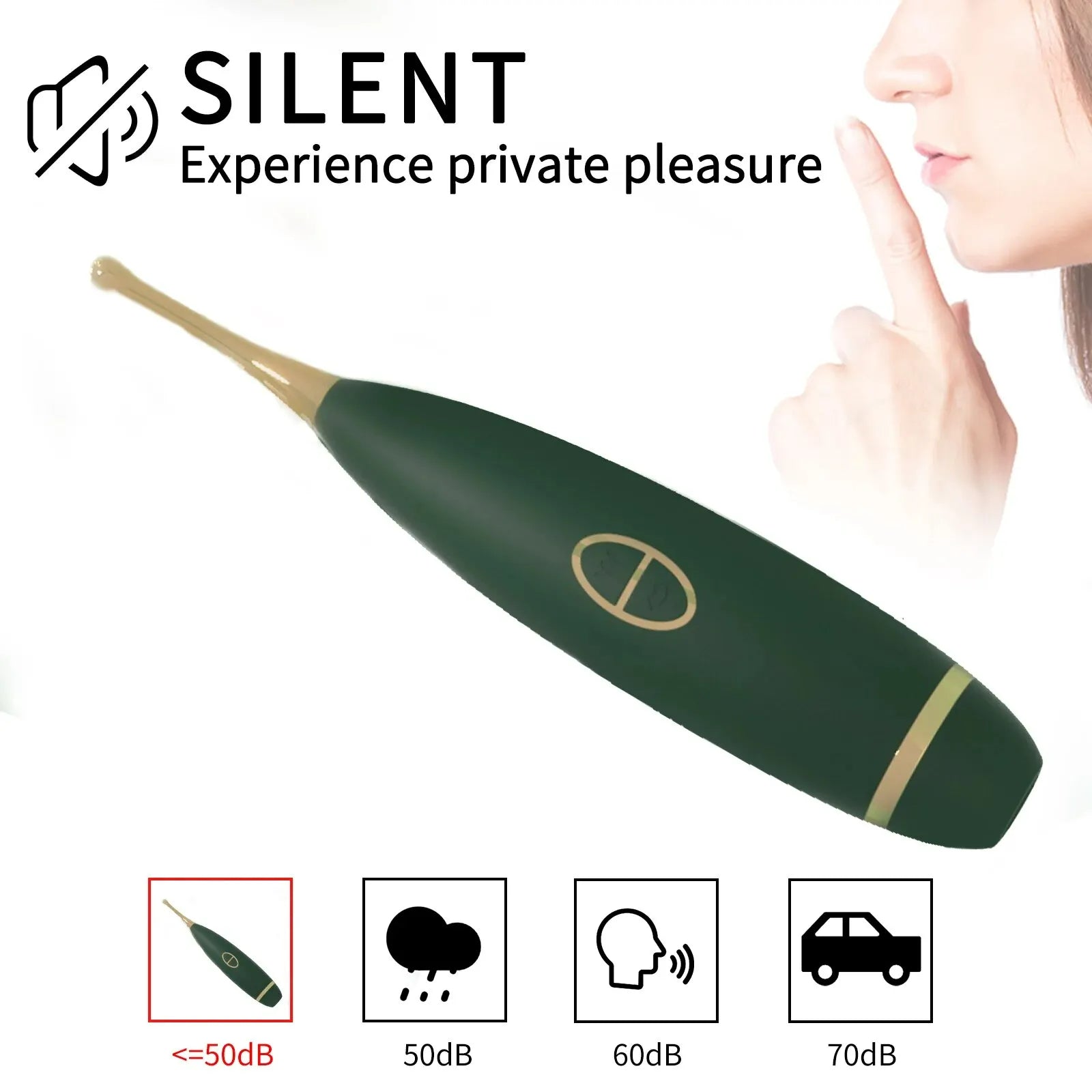 Lurevibe - Powerful Clitoris Sucking Vibrator Pen G-spot Stimulator - Lurevibe