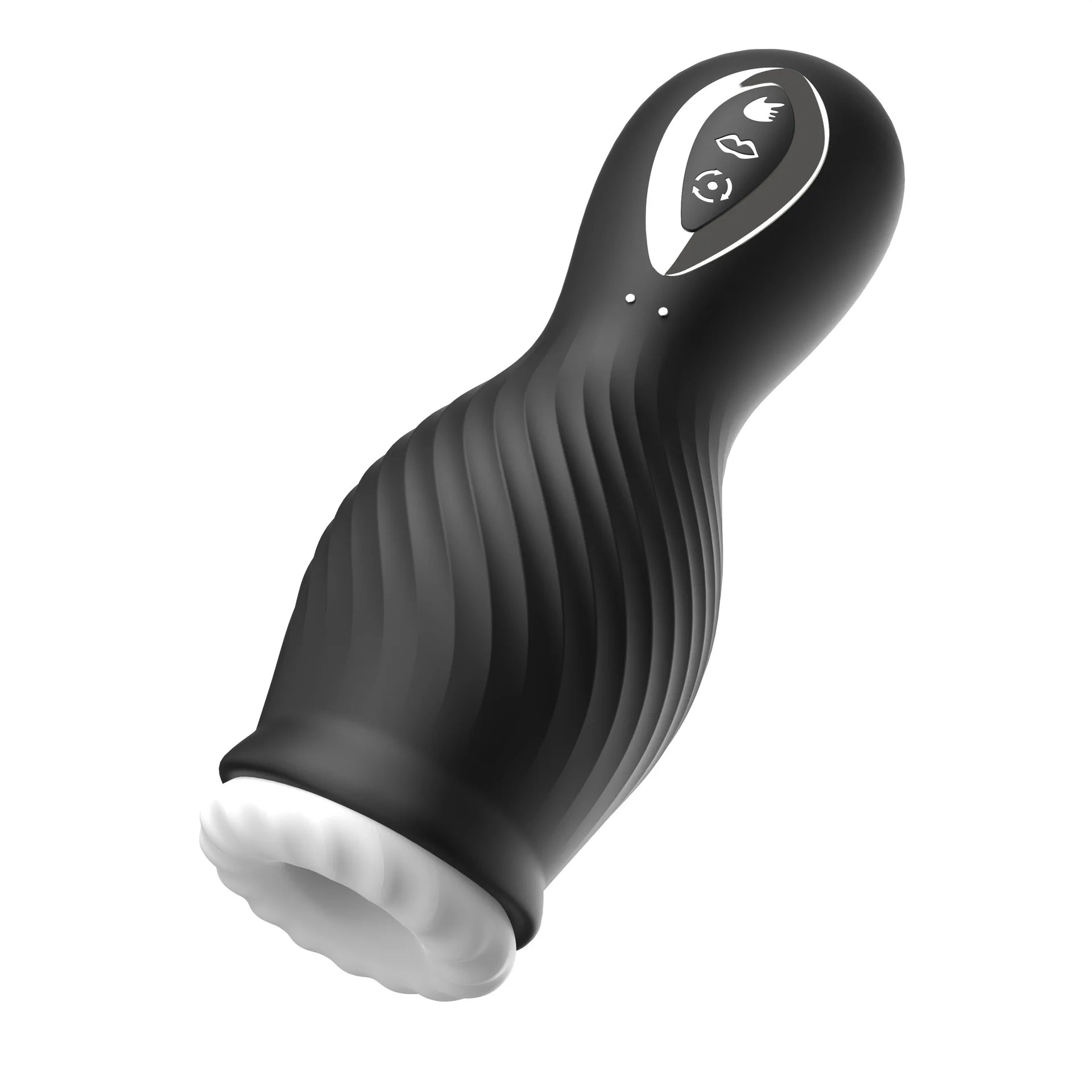 Lurevibe - Dragon Suction Rotating Trainer Male Masturbators Oral Vaginal Penis Vibrator - Lurevibe