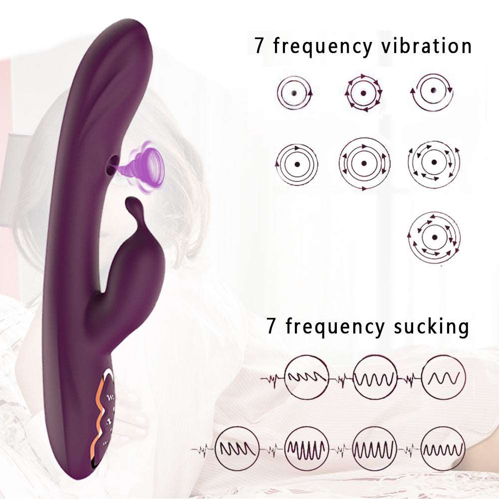 Lurevibe - 7-Frequency G-Spot Suction Vibrator - Lurevibe