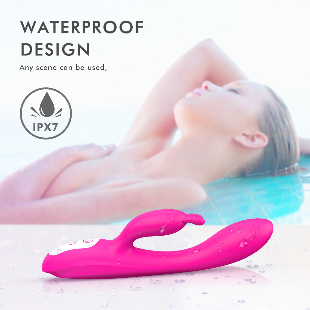 Lurevibe - Female Masturbation Device Rabbit Heated Vibrator Waterproof - Lurevibe