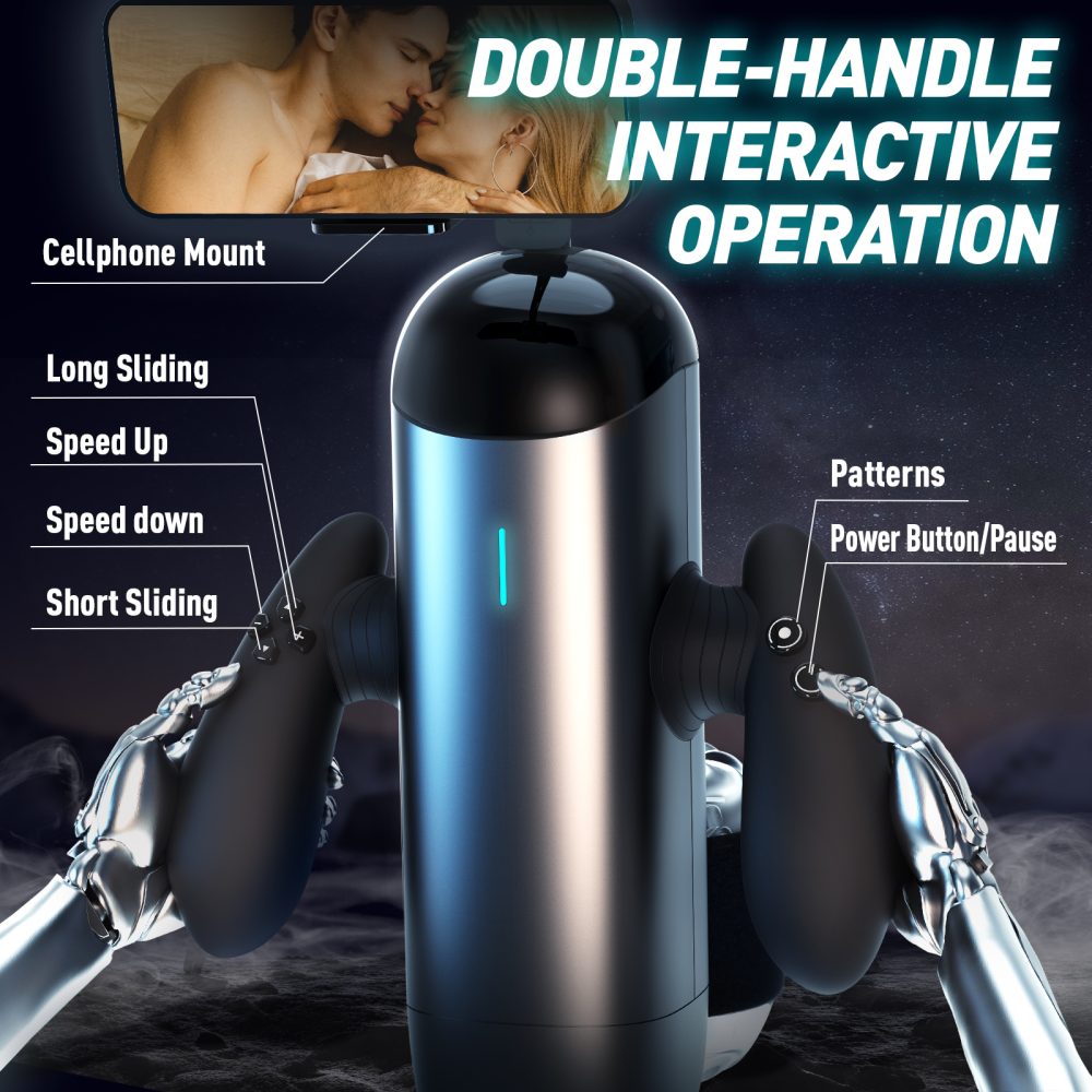 Lurevibe - Gamer Stroker Sex Toy for Men 10 Speed Frequencies 10 Distance Modes - Lurevibe