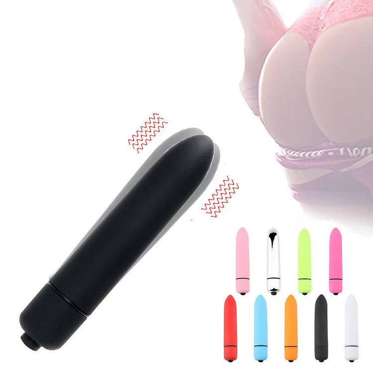 Lurevibe - Fun Vibrator Mini Bullet Jump Egg Ten Frequency Vibration Tip Frosted Bullet - Lurevibe