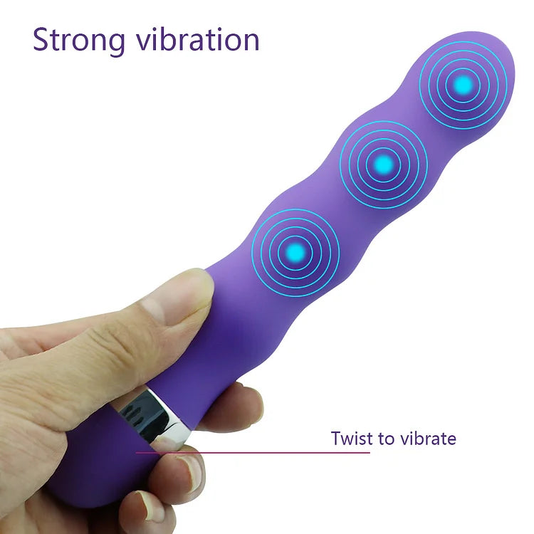 Lurevibe - Multi-speed G Spot Vagina Clitoris Anal Plug Dildo Vibrator - Lurevibe