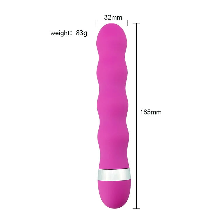 Lurevibe - Multi-speed G Spot Vagina Clitoris Anal Plug Dildo Vibrator - Lurevibe