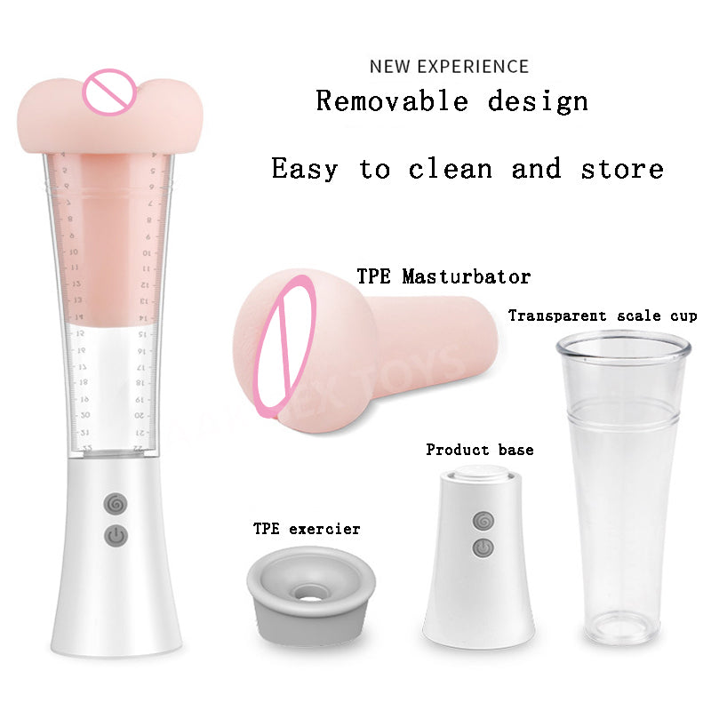 Lurevibe - Male Masturbation Cup Penis Extender Vacuum Pump - Lurevibe