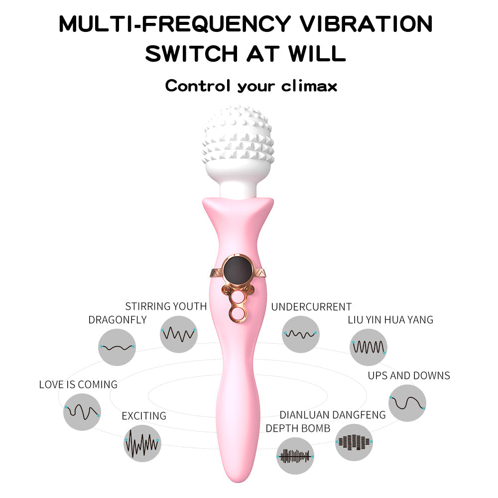 Lurevibe - Female Vibrating Massage Magic Wand Masturbation Vibrator - Lurevibe