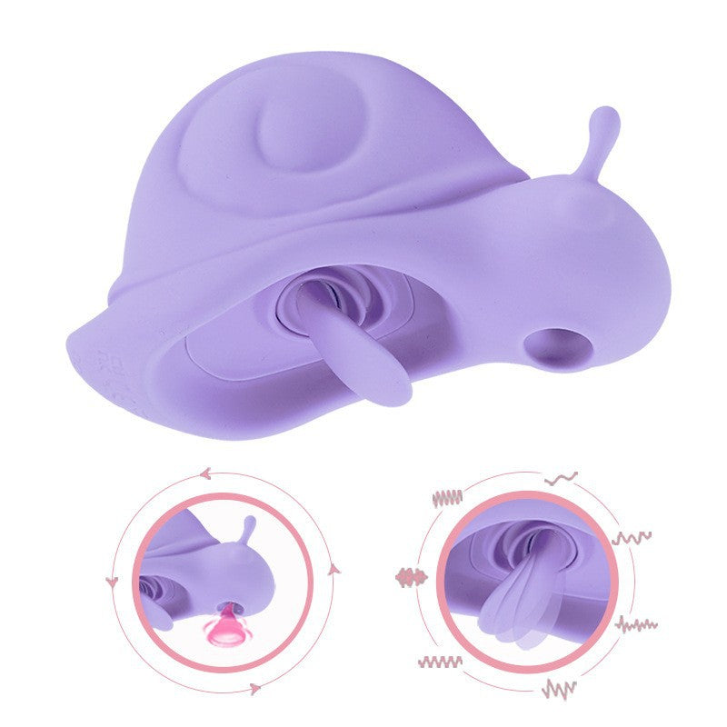 Lurevibe - Snail Sucking Egg Skipping Female Masturbator Tongue Licking Vibration Three In One - Lurevibe