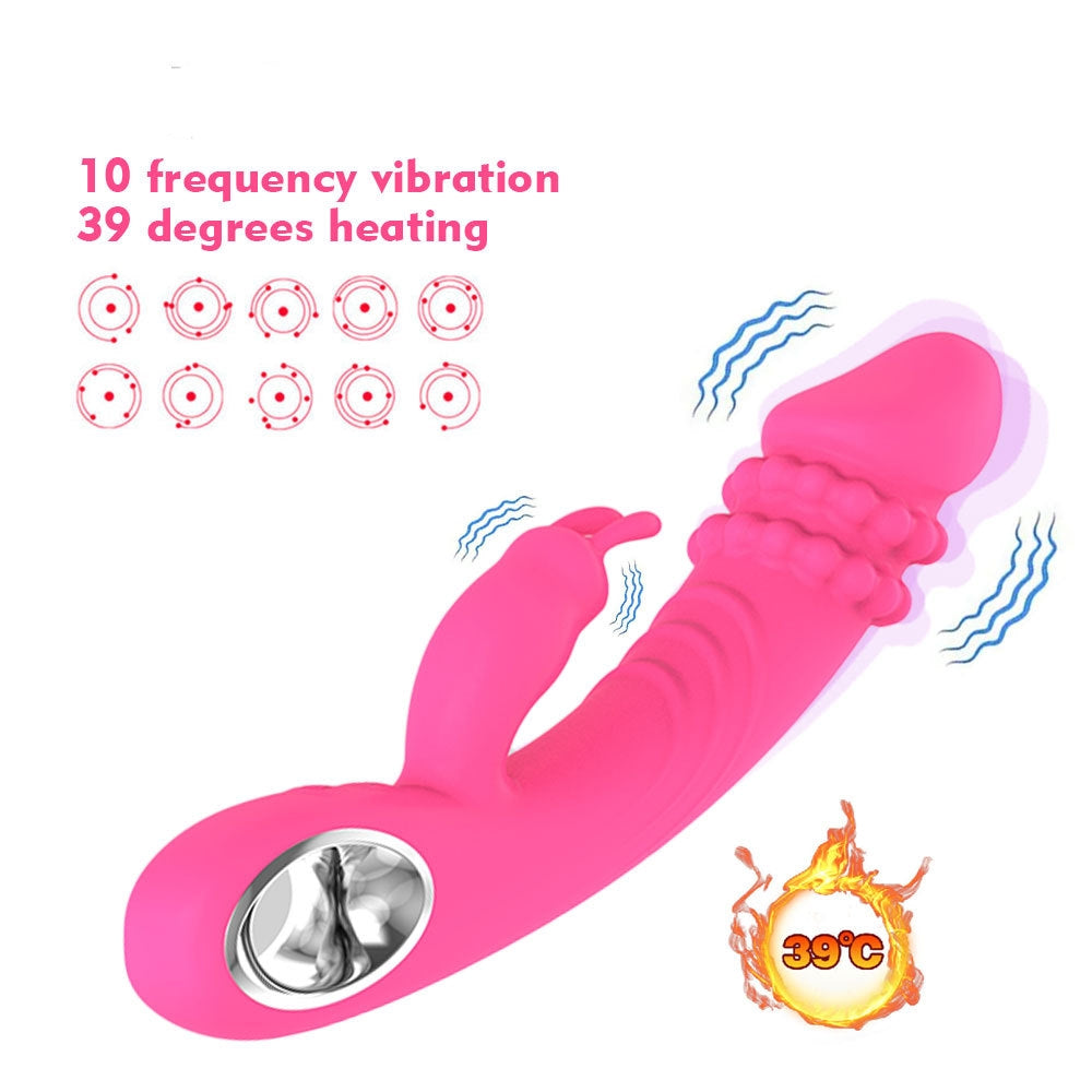 Lurevibe - Heating Pearl Rabbit Vibrator - Lurevibe