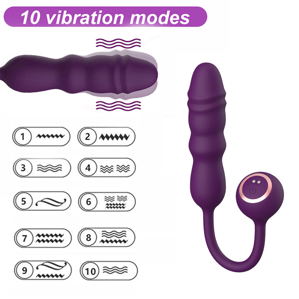 Lurevibe - 10 Frequency Telescopic Vibrator - Lurevibe